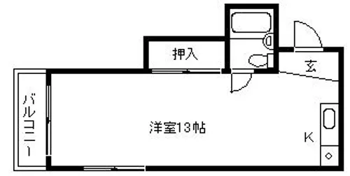 京都府京都市上京区千本通丸太町上る小山町【マンション】の間取り