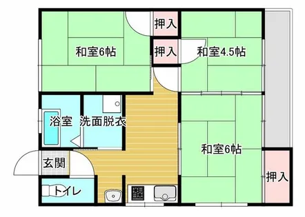 第二萩尾コーポ【202号室】の外観
