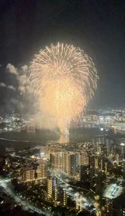 アイランドシティオーシャン&フォレストタワーレジデンスEAST【3206号室】の外観