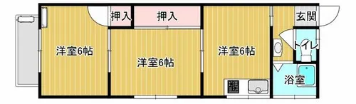 ロベルタコーポ【202号室】の外観