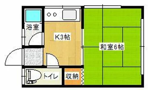 コーポ福田【1階】の外観