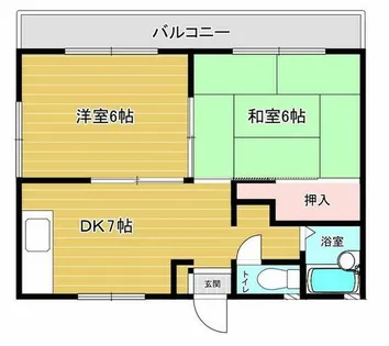 第2コーポラス枝国【1階】の外観