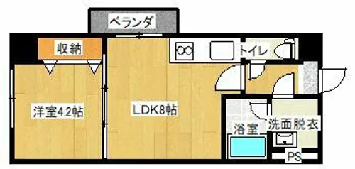 ノースステイツ浅生【402号室】の外観