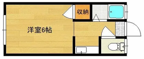 ハイツ中村【205号室】の外観