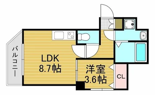 リバティ神屋【903号室】の外観