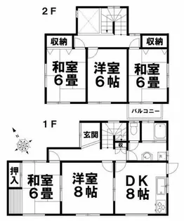 福岡県糟屋郡宇美町とびたけ3丁目【一戸建】の外観