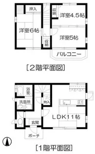 福岡県古賀市今の庄2丁目【一戸建】の外観