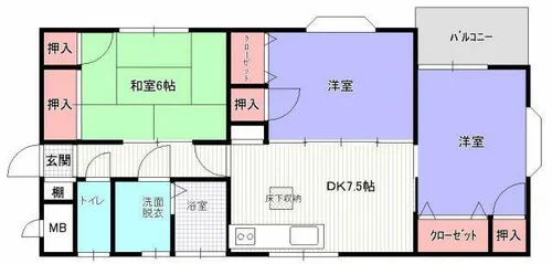 内田コーポの画像