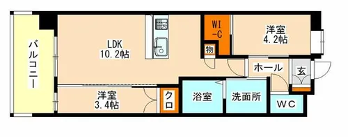 トラストビル姪浜南【4階】の外観