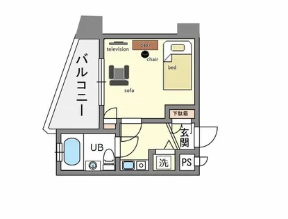 ダイナコート博多【404号室】の外観