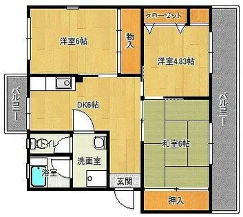 山下ハイツの画像