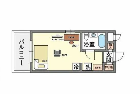 ダイナコート博多駅南 Rの画像