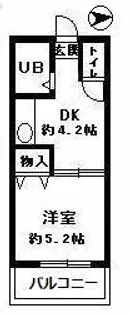 レオパレス花畑ⅢB棟の画像