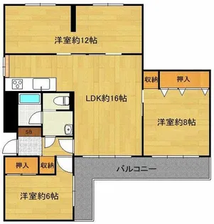 下月隈団地の画像