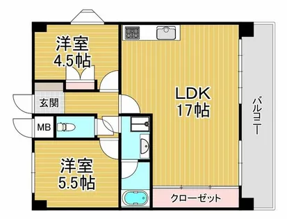 リベラルマンション白木原の画像