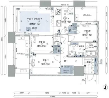 アイランドシティ オーシャン&フォレストタワーレジデンスWESTの画像