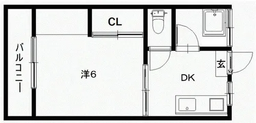 コーポ石橋【206号室】の外観