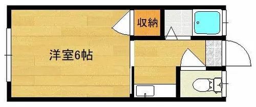 ハイツ中村【203号室】の外観