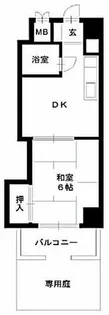 大蔵マンション南博多【103号室】の外観
