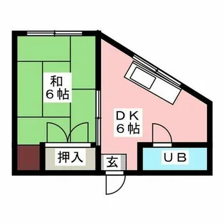 福美荘【201号室】の外観