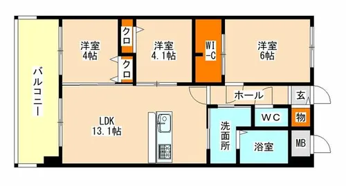 トラストビル姪浜南の画像