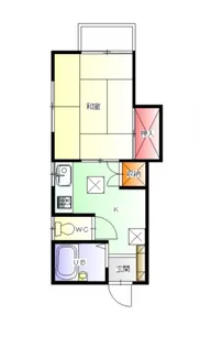 小松崎ハイツ【201号室号室】の間取り