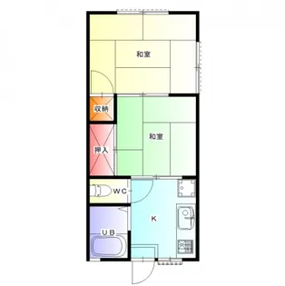 土居アパート【101号室号室】の間取り