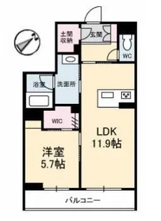 グランドゥールベレオ【0203号室】の間取り