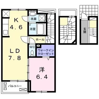 オー リジェール【302号室】の間取り