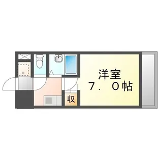 フルリール松浦【101号室】の間取り