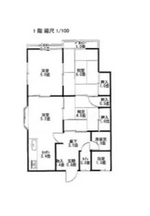 山口アパート【3号室】の間取り