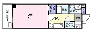 マニフィーク【306号室】の間取り