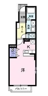 グラン シャリオ【101号室】の間取り