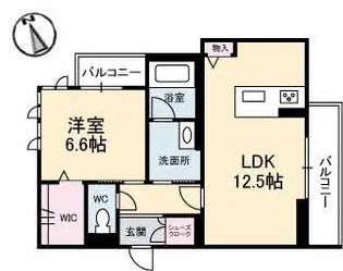 ザ ヘリテージ野上【301号室】の間取り