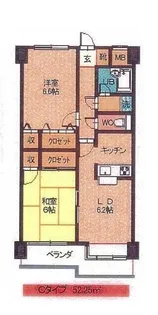 プレセランス・オリビエ【211号室】の間取り