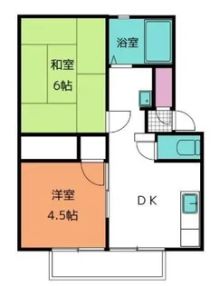 コーポラスさとうC【203号室】の間取り