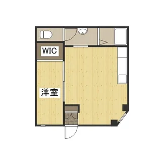 北条ビル【2号室】の間取り