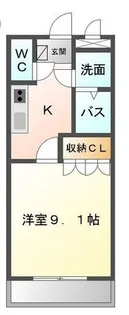 クオリティー レジデンス【202号室】の間取り