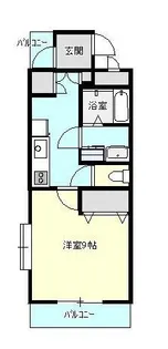 ミューズ【102号室】の間取り