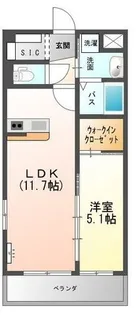 ルチア【0203号室】の間取り