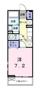 リベラシオンⅢA【202号室】の間取り