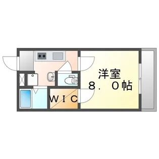 フロンティア春日【403号室】の間取り