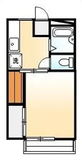 ジュネス蔵王 B【201号室】の間取り