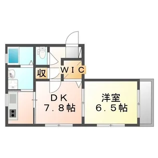 チェリッシュコート【203号室】の間取り