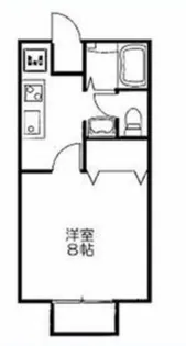 サンハイツたねもと C棟【203号室】の間取り