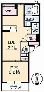 Mirabell【303号室】の間取り