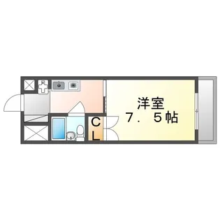 マンション福山【304号室】の間取り