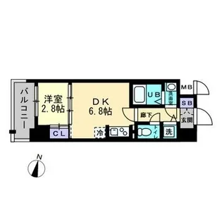 ミラージュパークフロント【902号室】の間取り