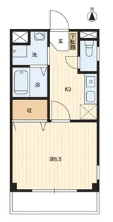 プラスパーA【402号室】の間取り