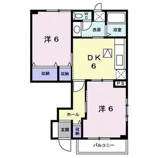 アヴェニュー高島【103号室】の間取り